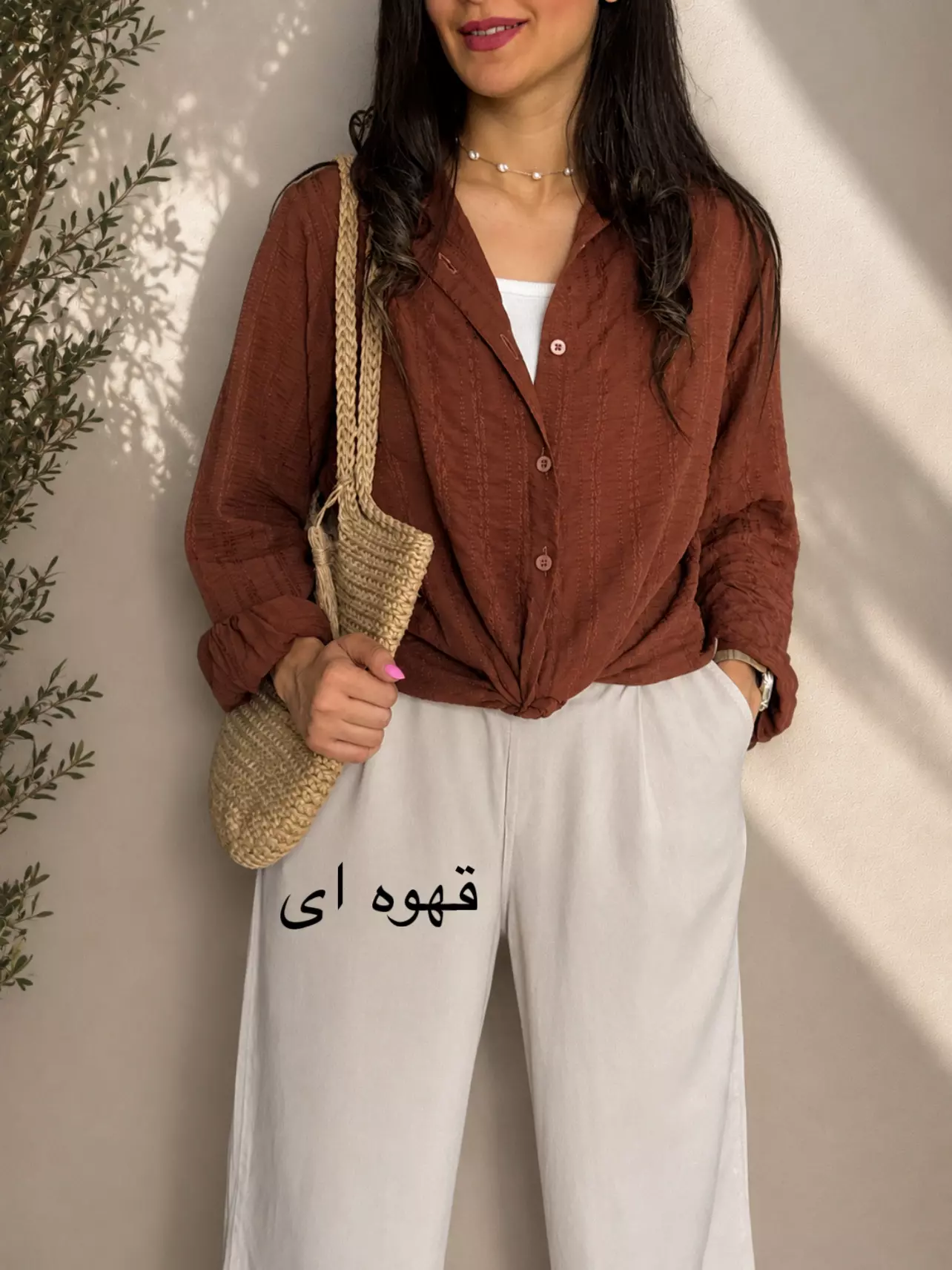 شومیز گره ای آناهید | استایل تو